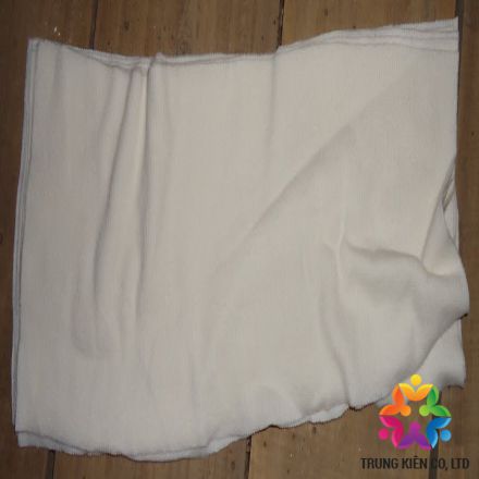 Vải lau Cotton trắng cỡ to - Vải Lau Trung Kiên - Công Ty TNHH Vải Lau Trung Kiên